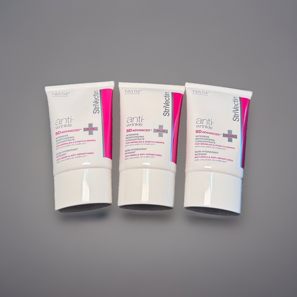 3 StriVectin anti-wrinkle SD Advanced Intensive Concentrate NIA114 1.6oz SEALED